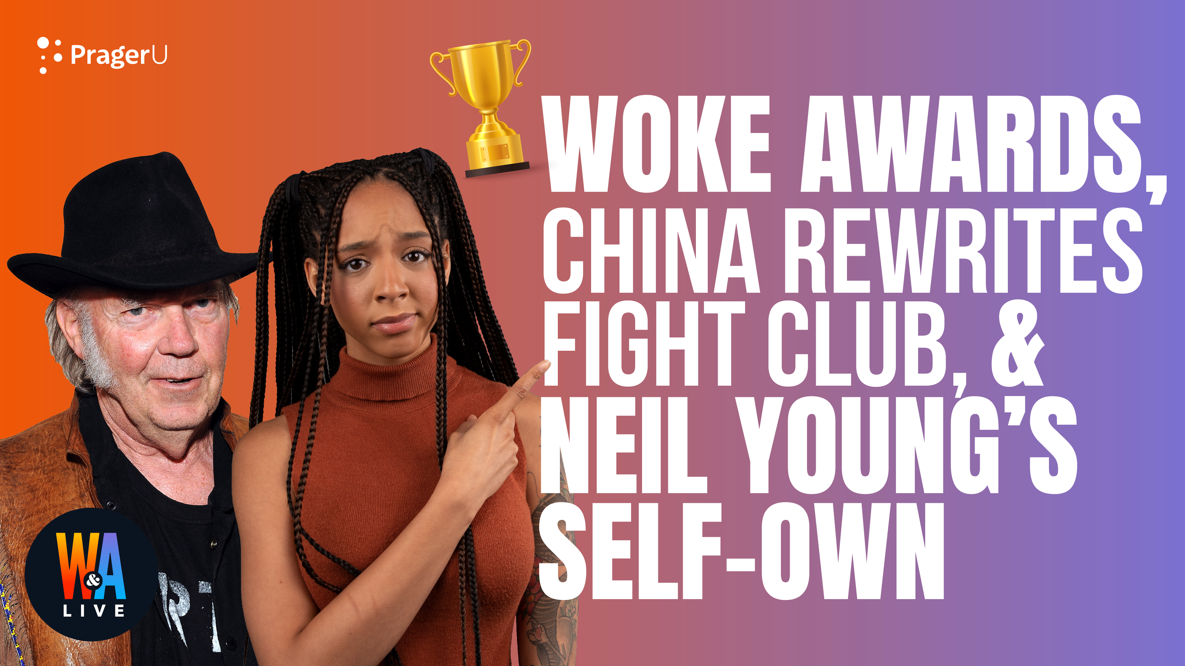 Woke Awards, China Rewrites Fight Club, & Neil Young’s Self-Own: 1/28/2022