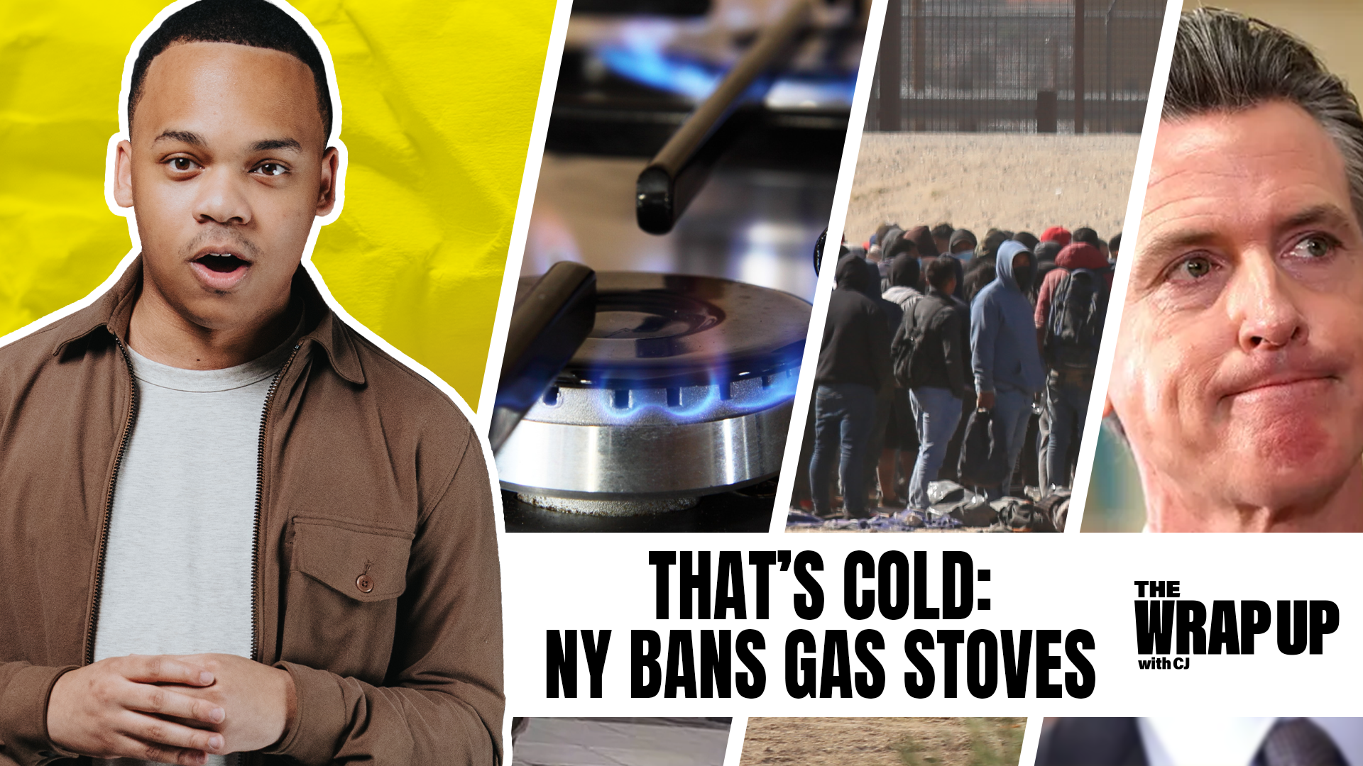 Border Crisis, NY Bans Gas Stoves, No Reparations in CA (Yet): 5/12/2023