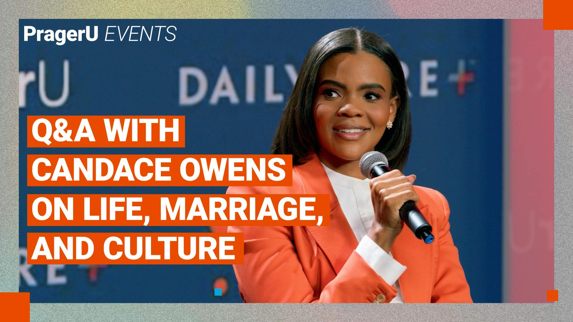 Q&A with Candace Owens on Life, Marriage, and Culture