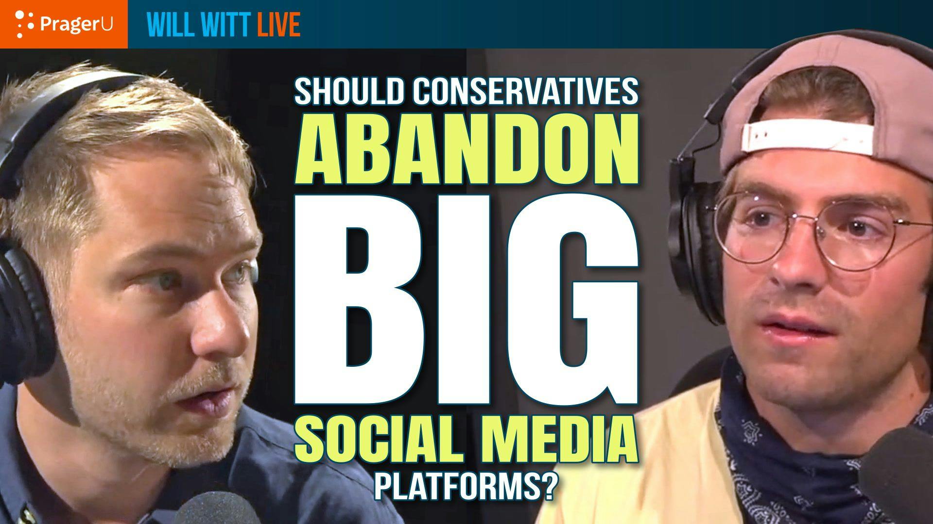 Should Conservatives Abandon Big Social Media?