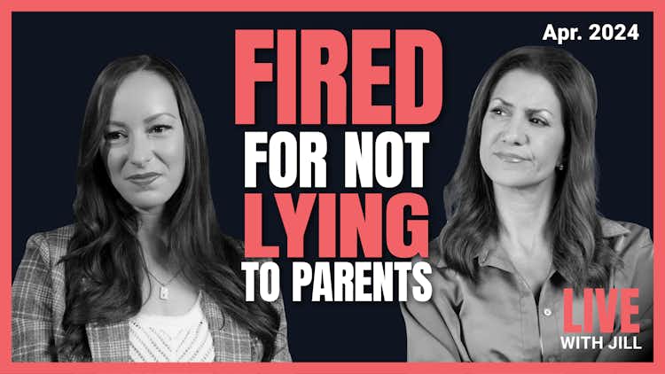 Fired for Not Lying to Parents?