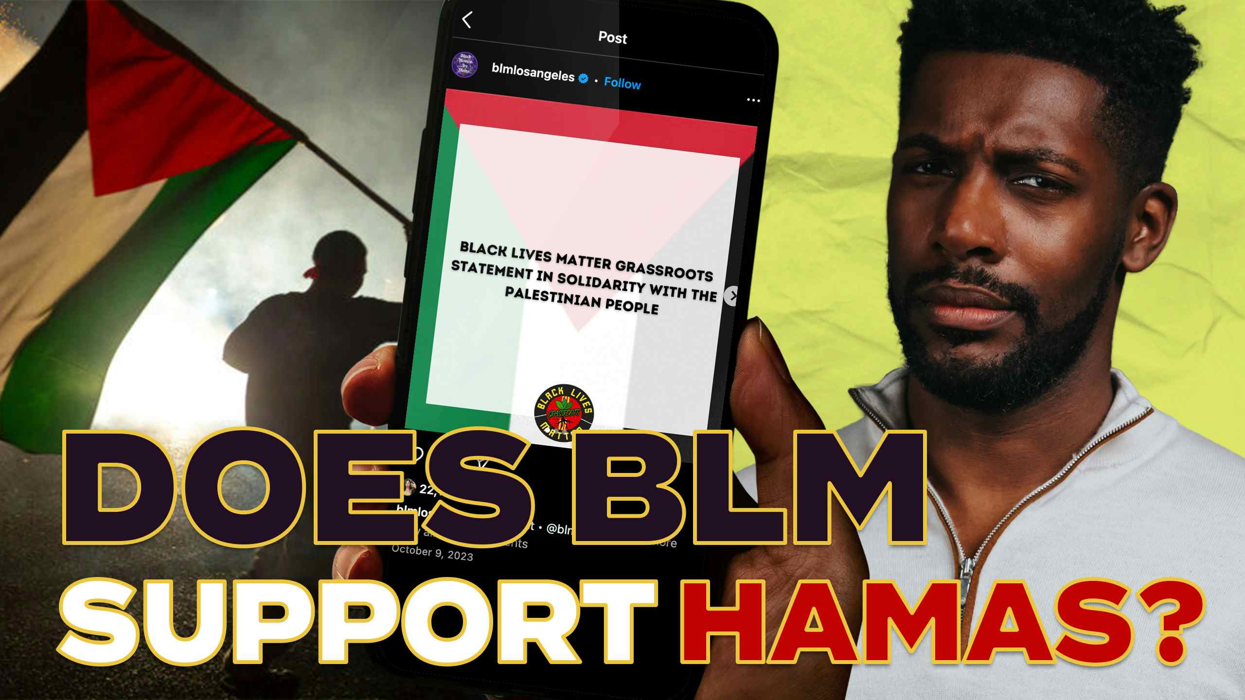 Does BLM Support Hamas?