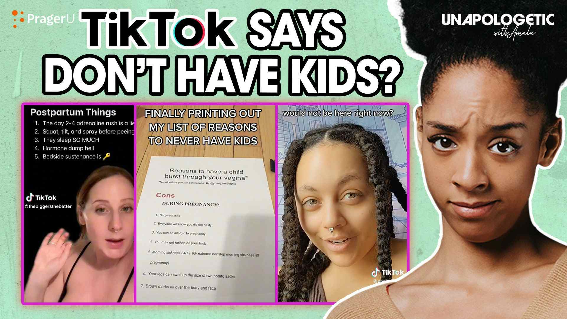 TikTok Is Convincing Women Not to Have Babies: 2/14/2023