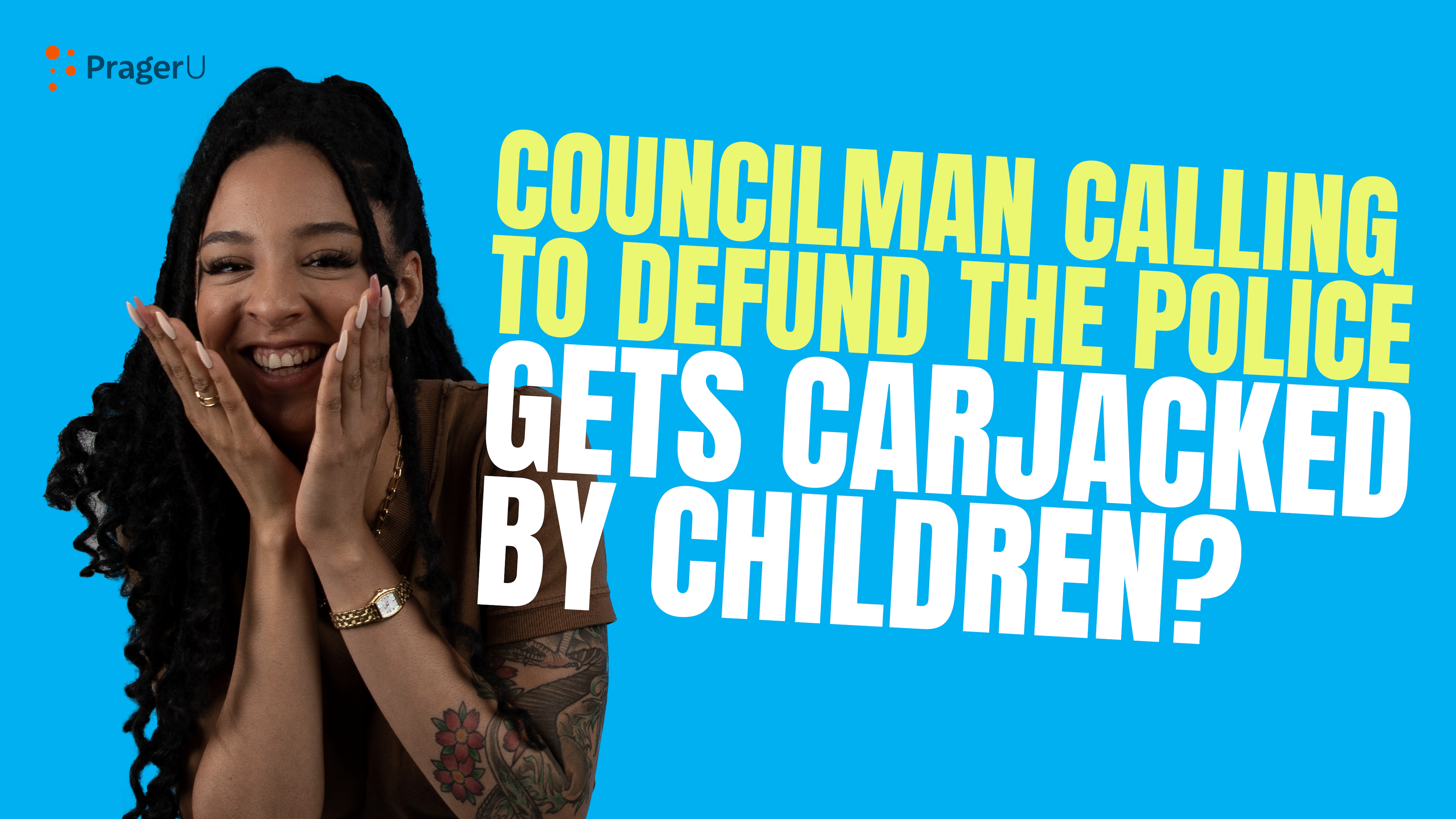 Councilman Calling for Defunding Police Gets Carjacked by Children