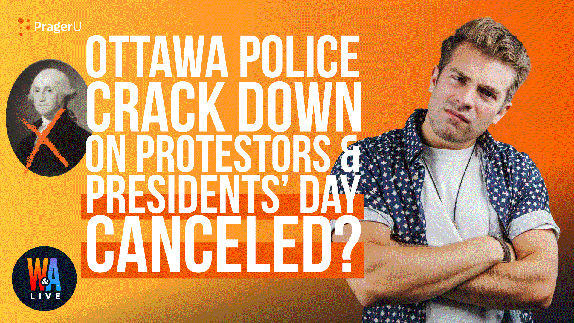 Ottawa Police Crackdown on Protestors & Presidents' Day Canceled?: 2/21/2022