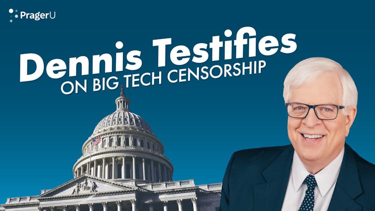 Dennis Prager Testifies Before the U.S. Senate on Big Tech Censorship
