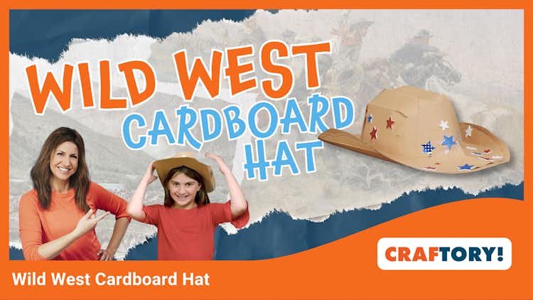 Wild West Cardboard Hat