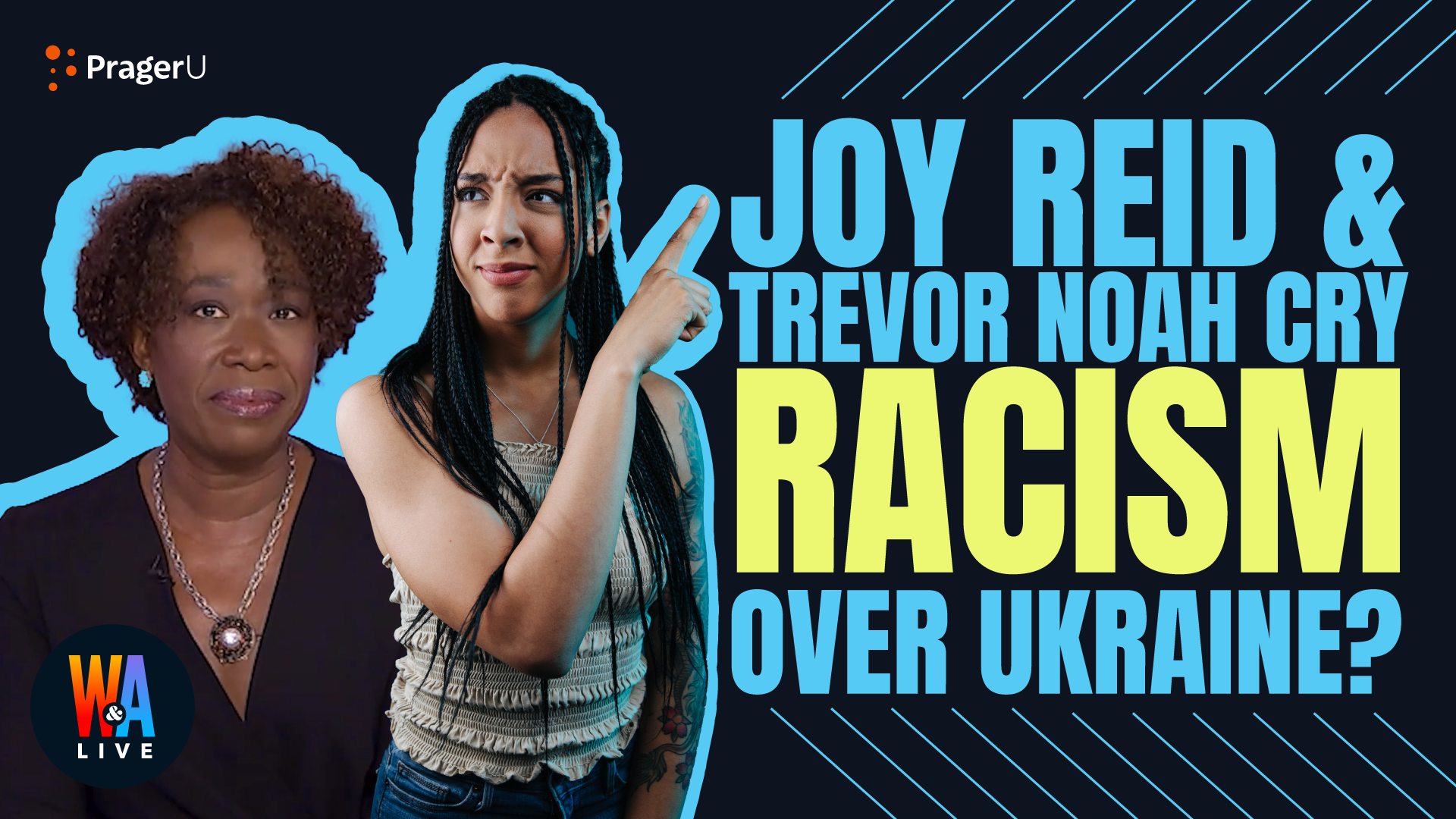 Joy Reid & Trevor Noah Cry Racism over Ukraine?: 3/9/2022