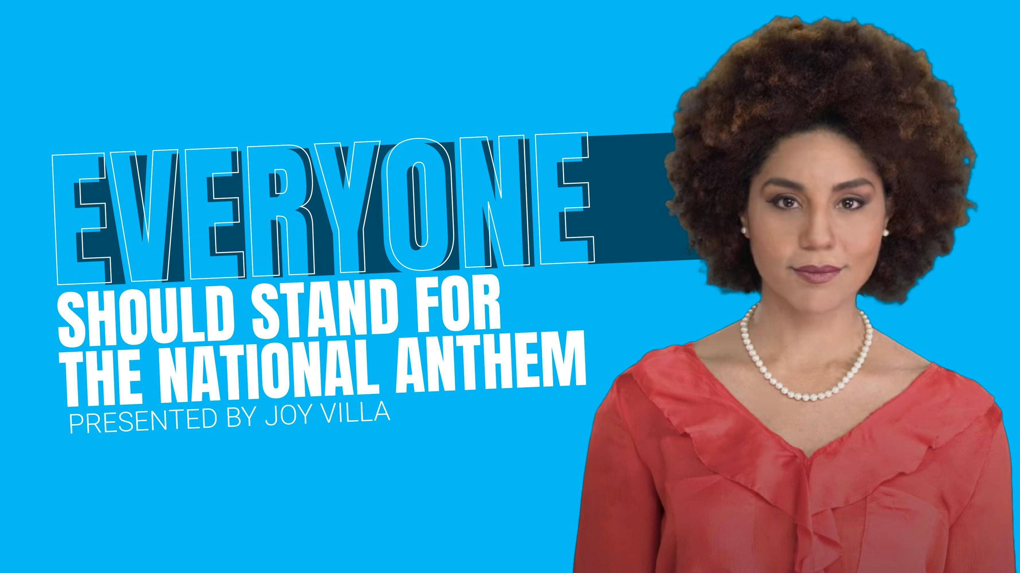 Everyone Should Stand for the National Anthem