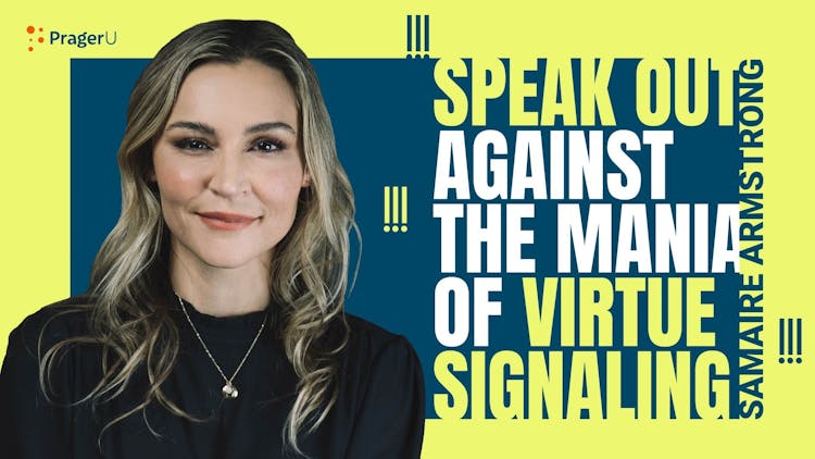 Speak Out against the Mania of Virtue Signaling