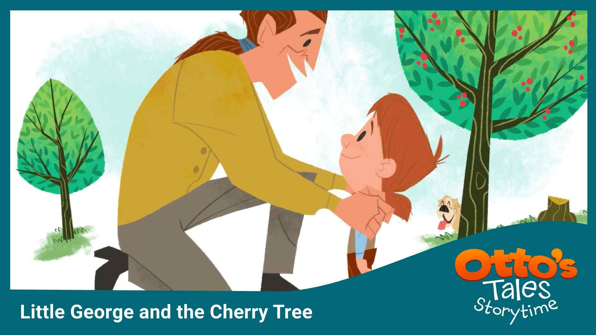 Little George and the Cherry Tree