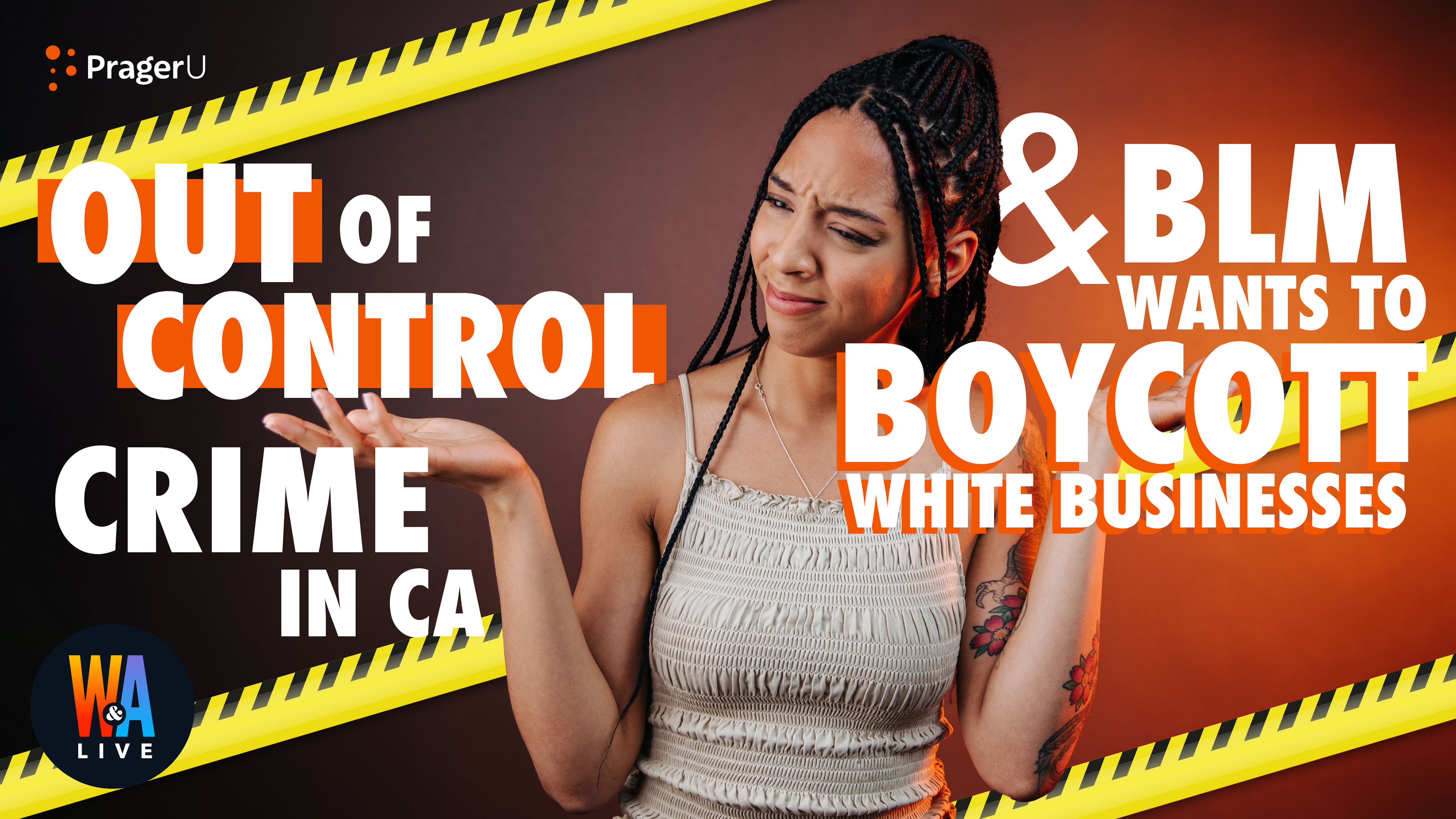Out of Control Crime in CA & BLM’s Boycott of White Businesses?: 12/6/2021