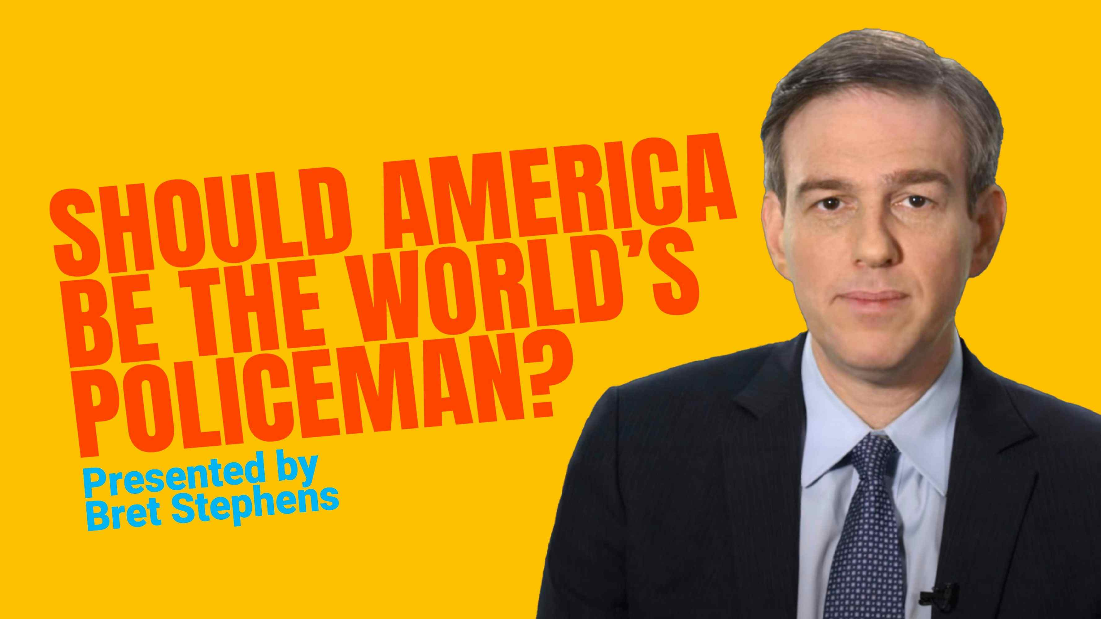 Should America Be the World's Policeman?