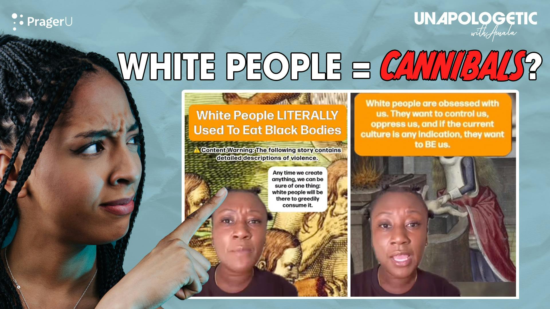 White People Cannibalize Black People?: 10/4/2022