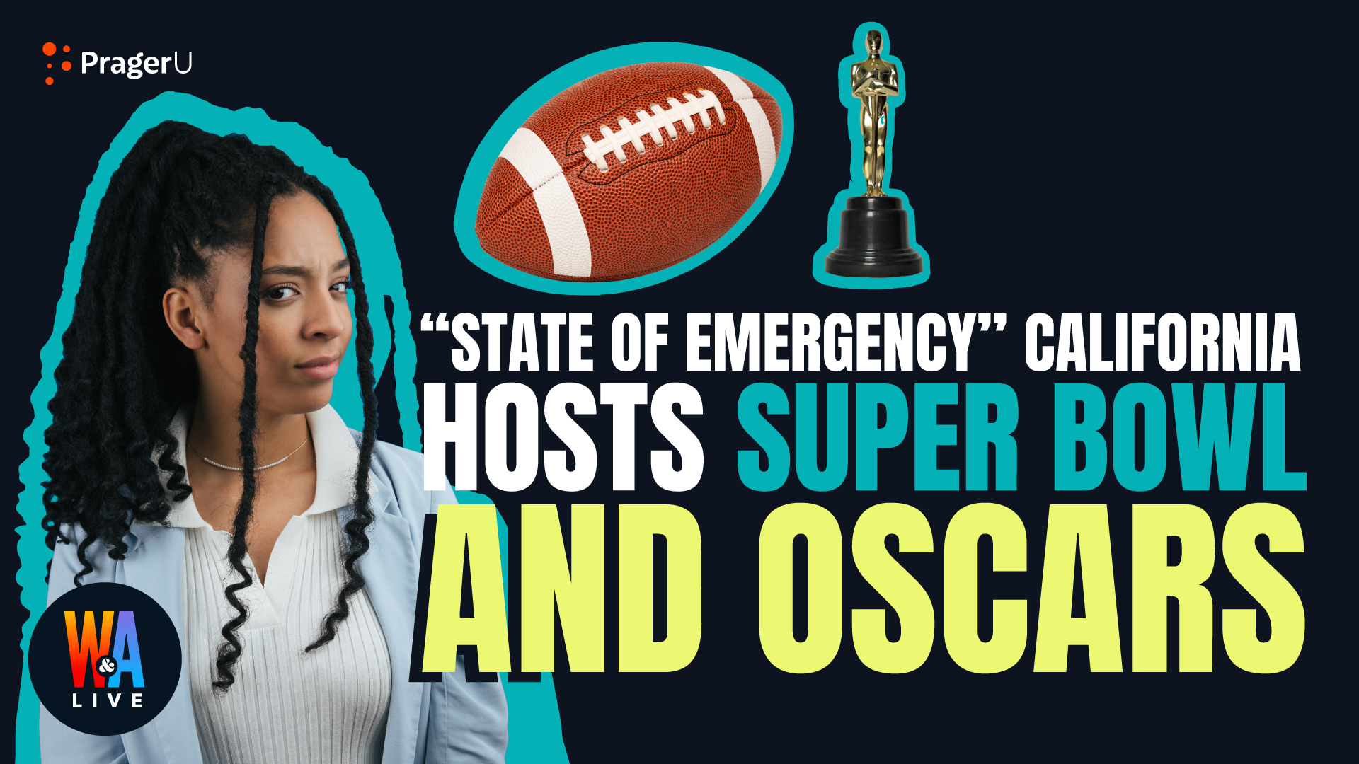 “State of Emergency” California Hosts Super Bowl & Oscars: 2/11/2022