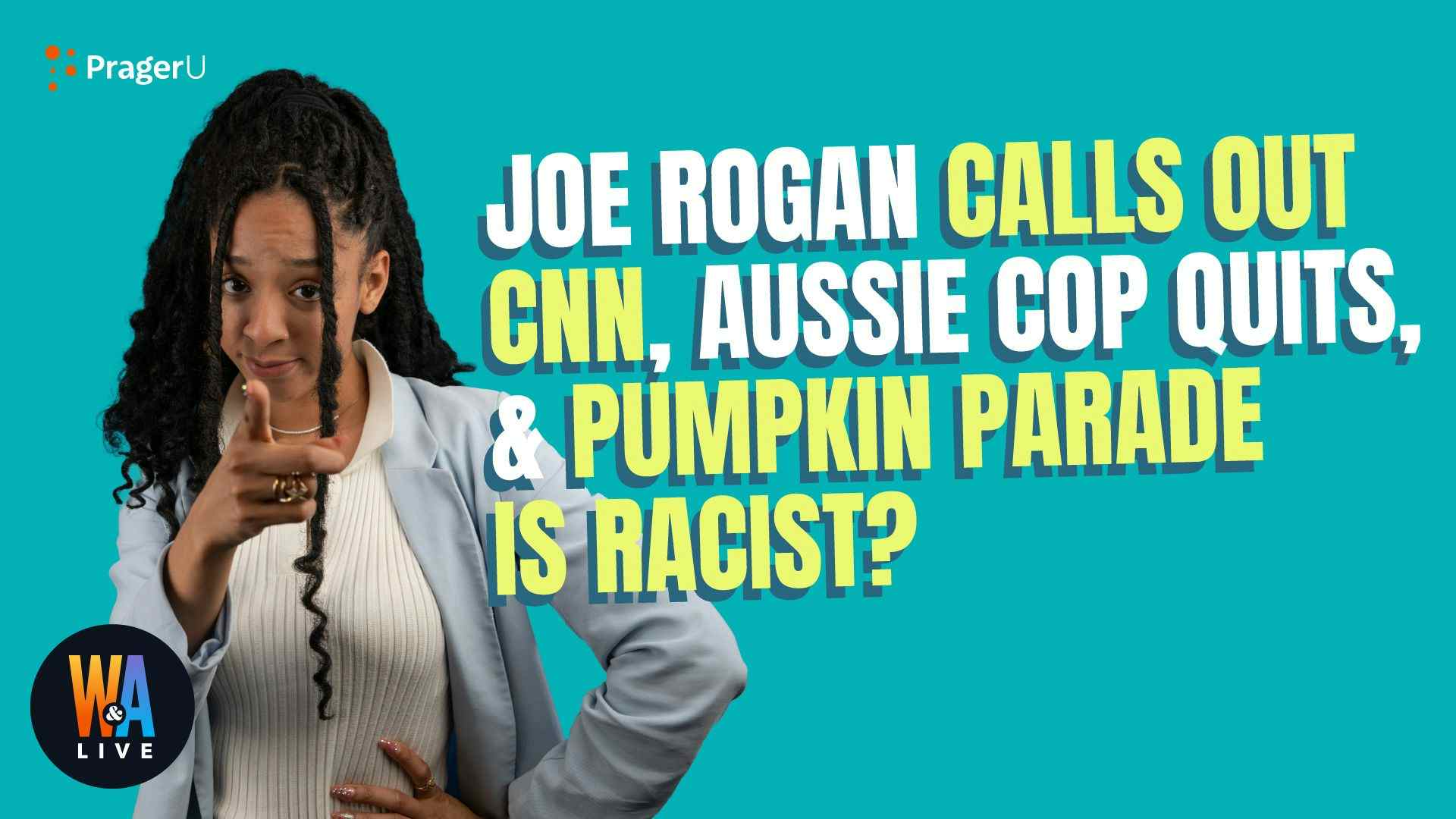 Joe Rogan Calls Out CNN, Aussie Cop Quits, & Pumpkin Parade Is Racist?: 10/14/2021