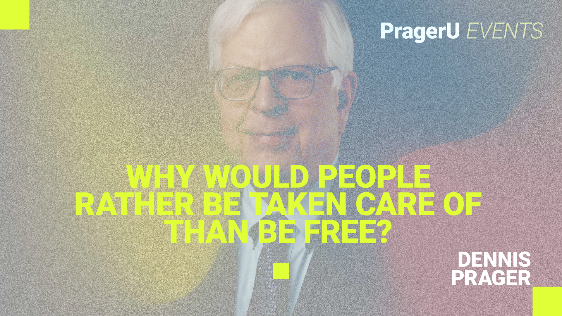 Why Would People Rather Be Taken Care of than Be Free?