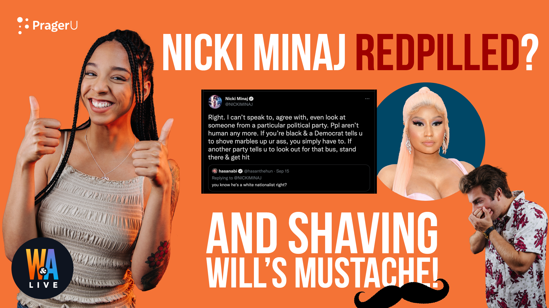 Nicki Minaj Takes on Mob: ‘We’re No Longer Even Allowed to Voice Our Opinions?': 9/16/2021