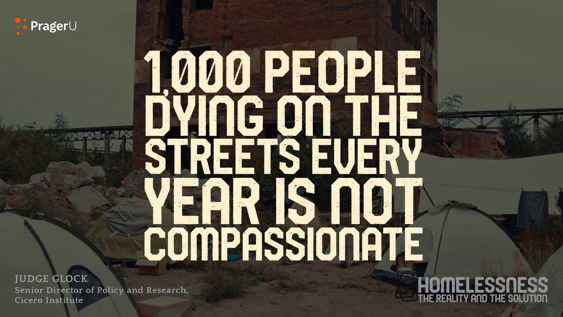 1,000 People Dying on the Streets Every Year Is Not Compassionate