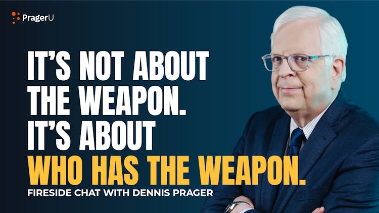 It’s Not about the Weapon. It’s about Who Has the Weapon