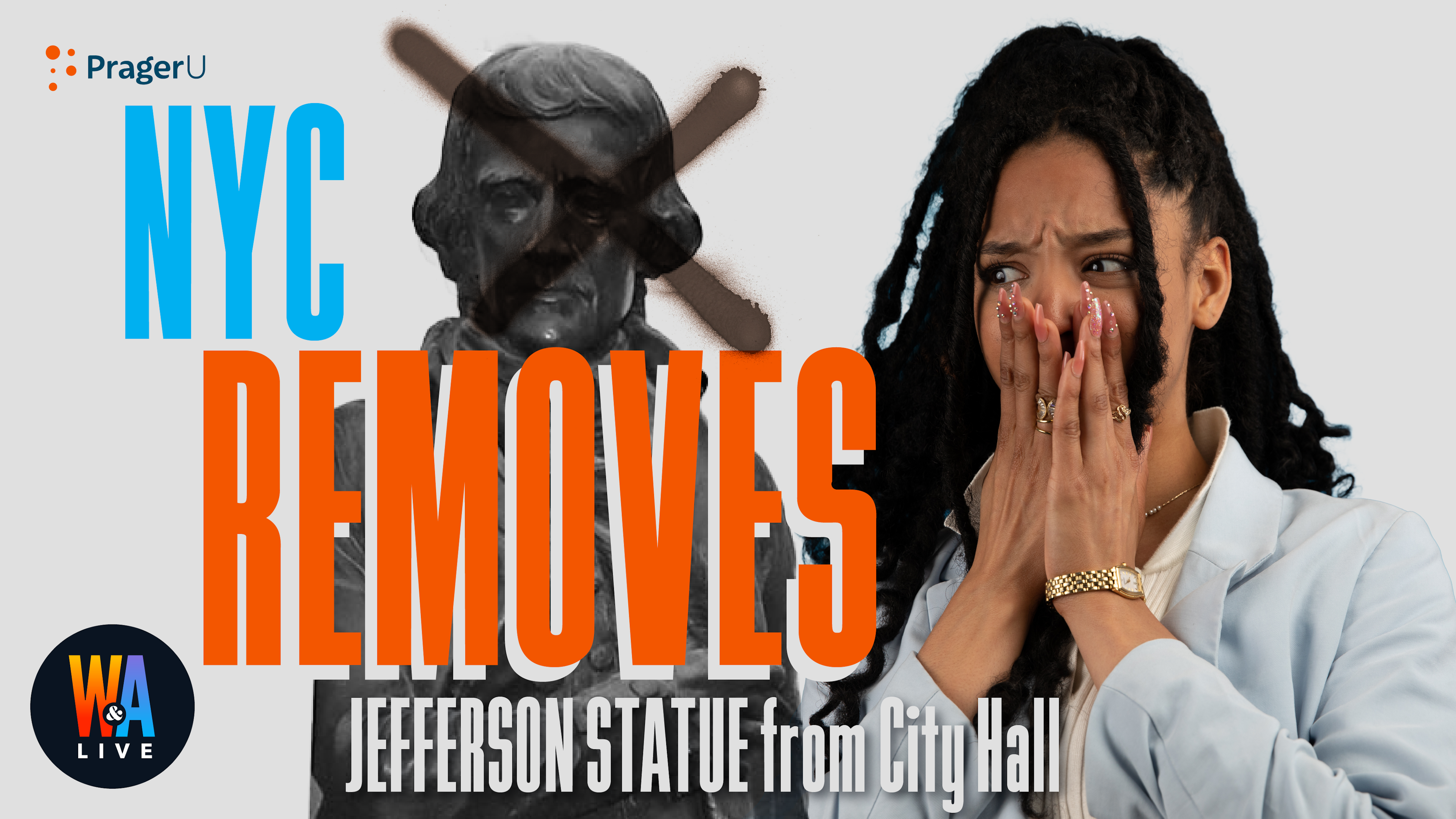 Thomas Jefferson Statue Removed from NYC City Hall: 11/23/2021