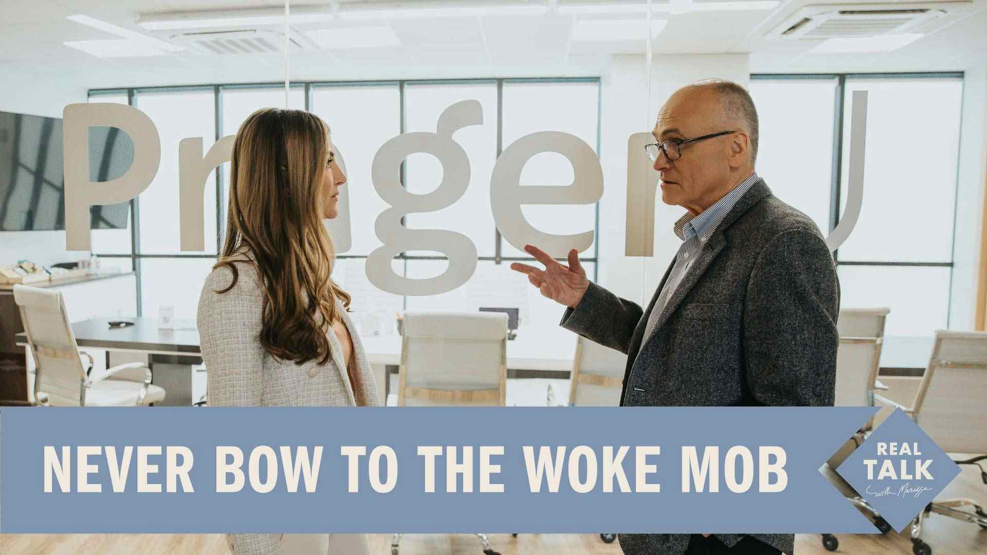 Never Bow to the Woke Mob
