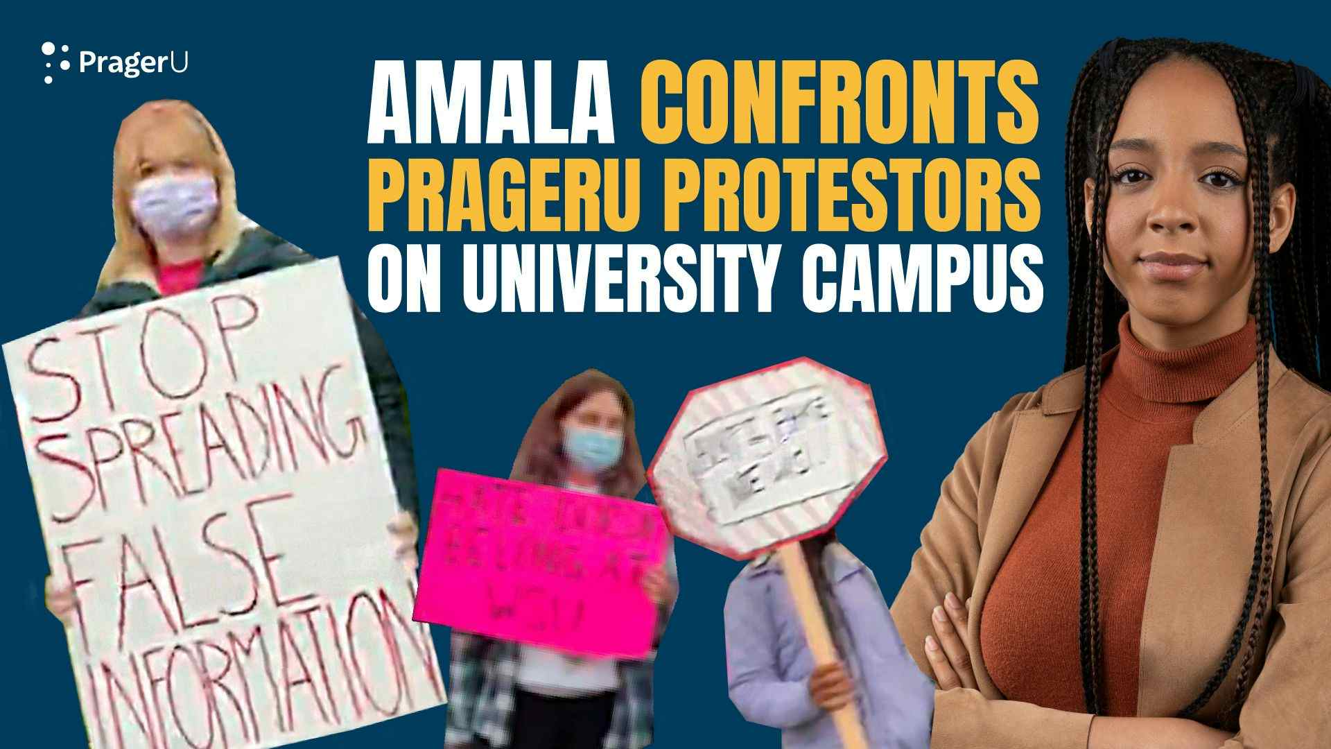 PROTESTORS CONFRONTED: Amala fearlessly confronts protests at speaking event