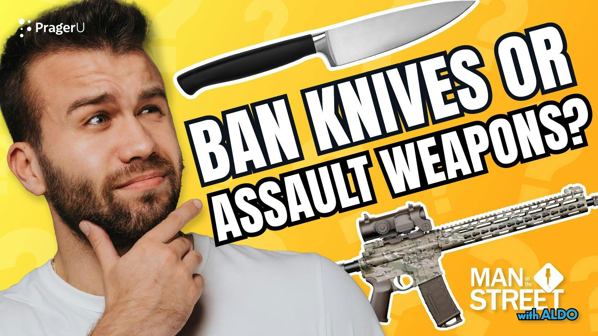 Are Knives More Dangerous than "Assault Weapons"?