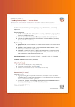 "Unboxed: The Keystone State" Lesson Plan