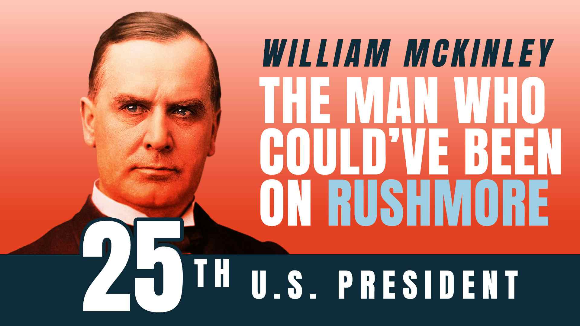 William McKinley: The Man Who Could’ve Been on Rushmore