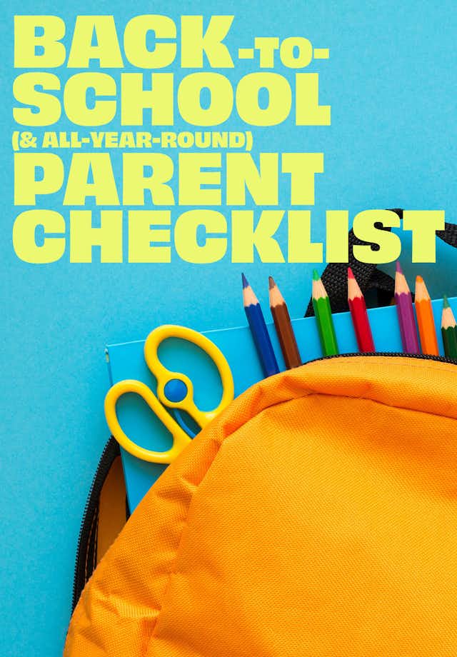 Back-to-School (and All-Year-Round) Checklist