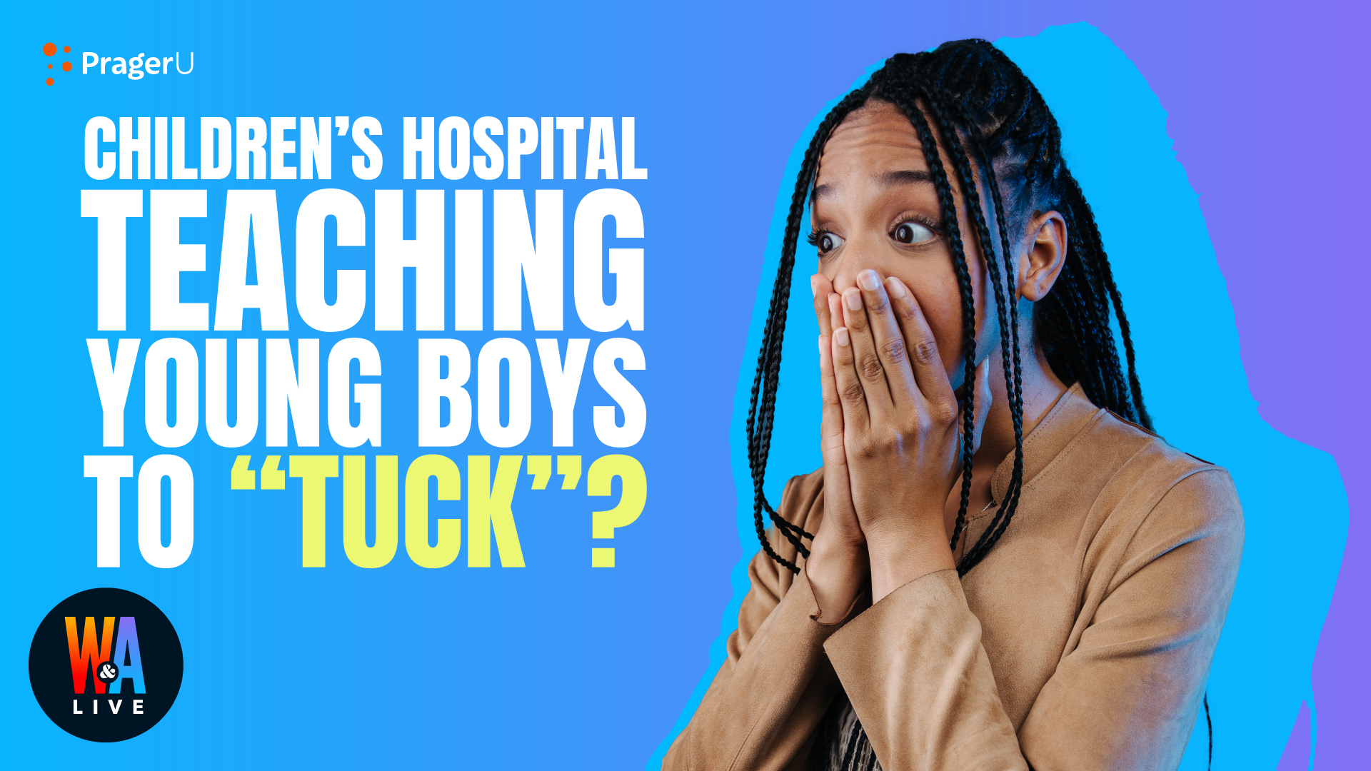 Children’s Hospital Teaching Young Boys to “Tuck”?: 3/17/2022
