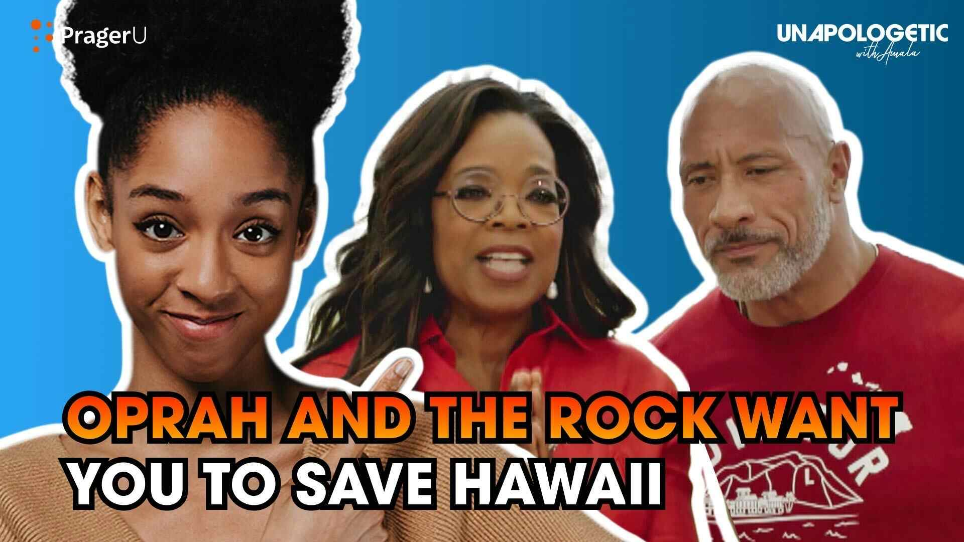 Oprah And The Rock Want YOU To Save Maui