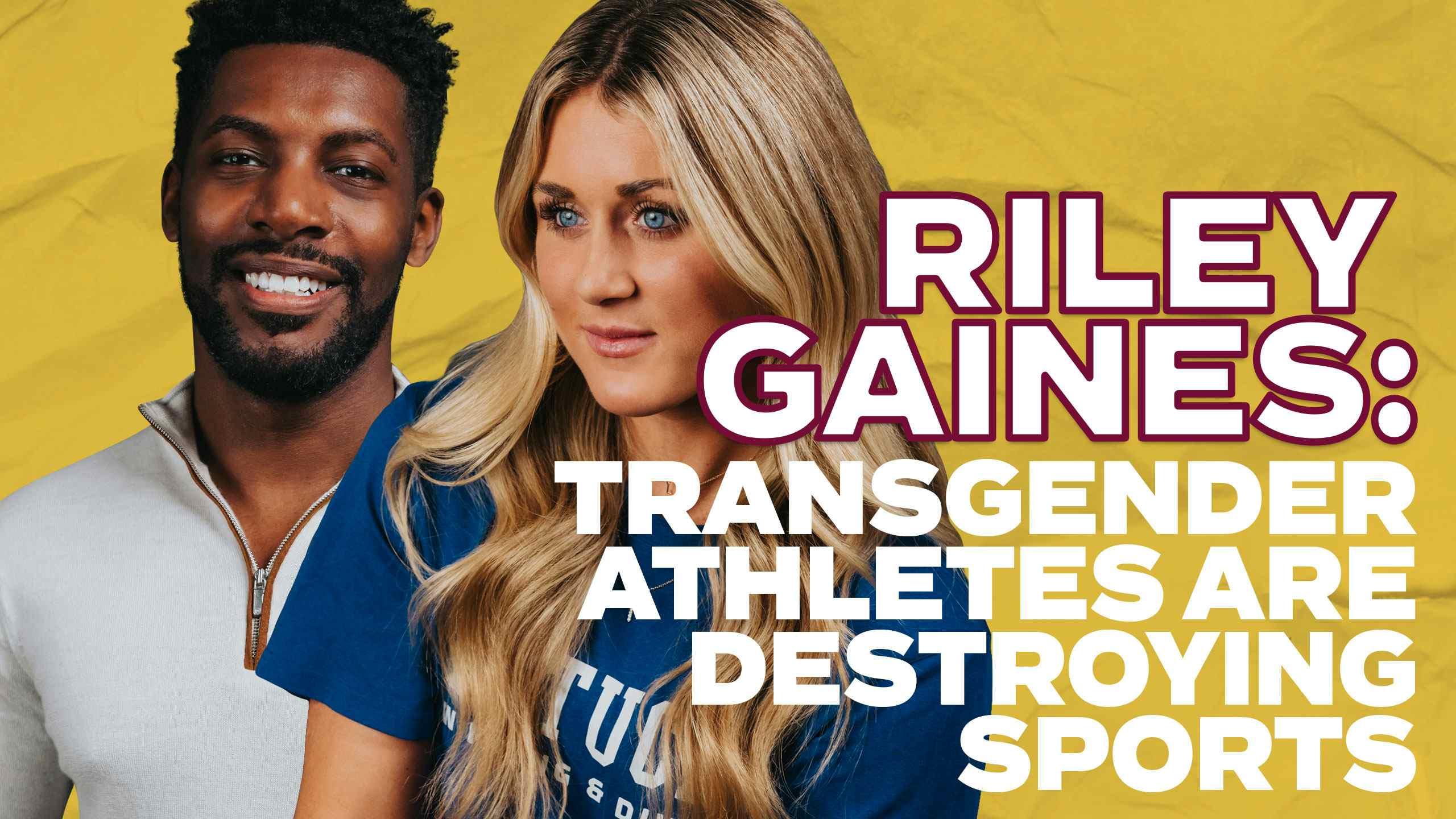 Riley Gaines Says Transgender Athletes Are Destroying Women's Sports