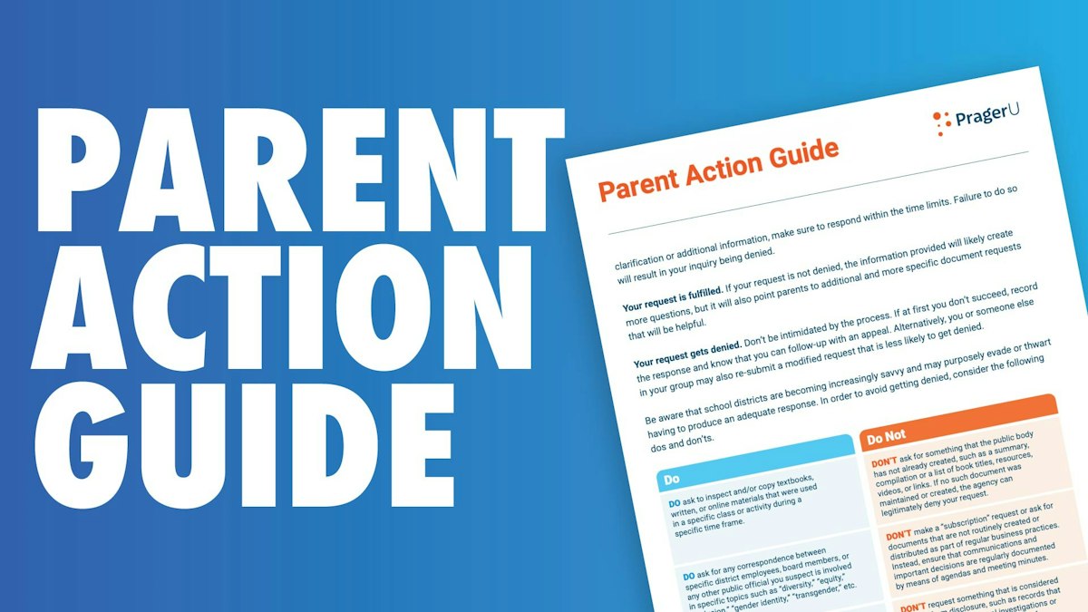 Parent Action Guide | PragerU